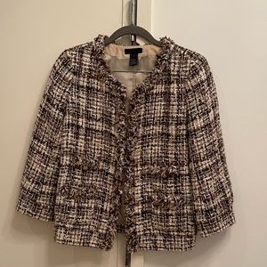 J. Crew Collection Tweed Jacket Size 0